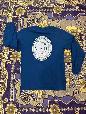 Maui Hawaii Island Lifestyle Long Sleeve T-Shirt Small